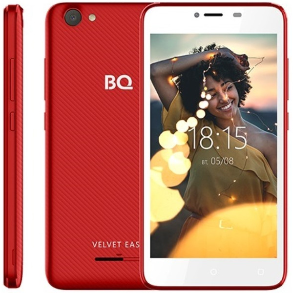 Смартфон BQ-Mobile BQ-5000G Velvet Easy (красный)