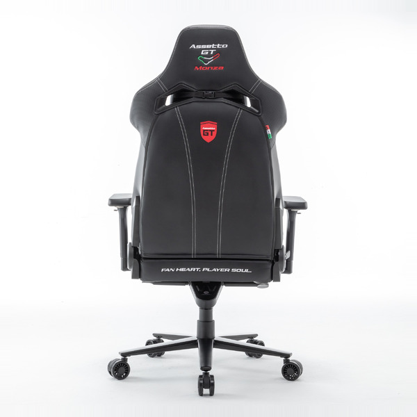 Кресло компьютерное EVOLUTION ASSETTO GT Monza Black-Grey