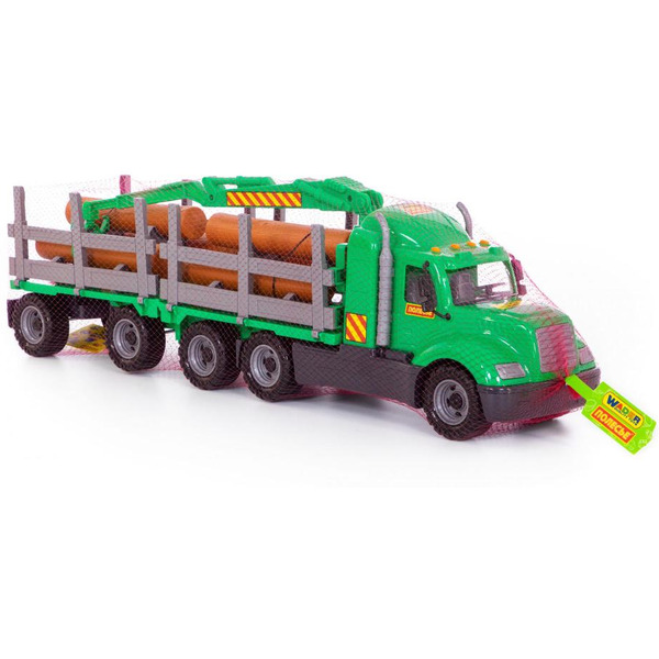 Автомобиль-лесовоз с прицепом  Полесье 55675 Майк