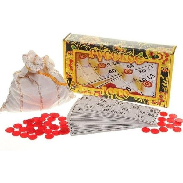 Настольная игра Десятое королевство Лото Русское 01729