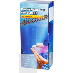 Пластиковые пружины Office Kit 14мм / BP2143 (100шт, прозрачный)