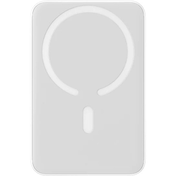 Внешний аккумулятор Baseus Magnetic Mini Air Wireless Fast Charge Power Bank 20W 6000mAh (белый)