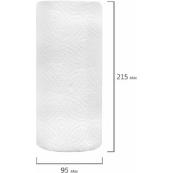 Полотенца бумажные 2-х слойные LAIMA LUXE 115399