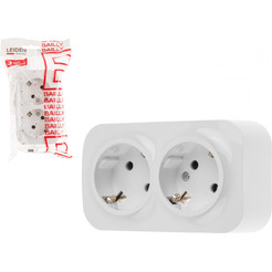 Розетка Leiden Electric Bailly 806006 (белый)