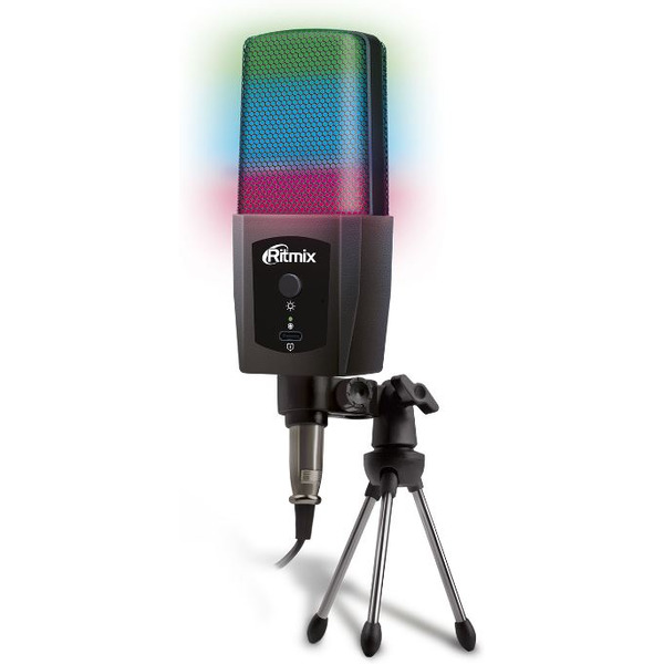 Микрофон Ritmix RDM-170 (черный)