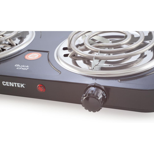 Настольная плита CENTEK CT-1509 (черный)