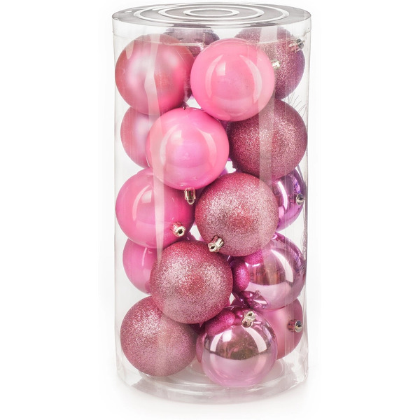 Набор новогодних шаров Ausini VT25-04007-7