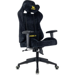 Кресло геймерское Бюрократ Zombie 51 (черный Light-20/пластик)