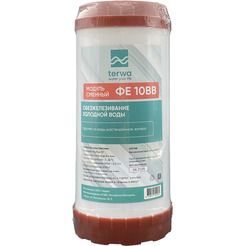 Модуль сменный фильтрующий для обезжелезивания воды Terwa 60705 (ФЕ 10ВВ)