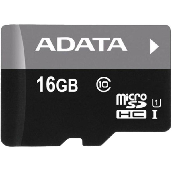 Карта памяти SDHC-micro 16GB ADATA AUSDH16GUICL10-RA1