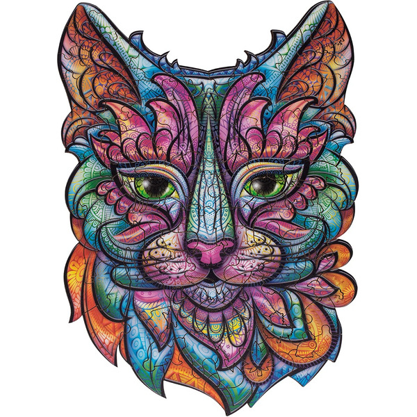 Сувенирный пазл MASTER WOOD Кот SWPC