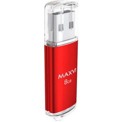 USB флеш-накопитель Maxvi MP 8GB 2.0 red