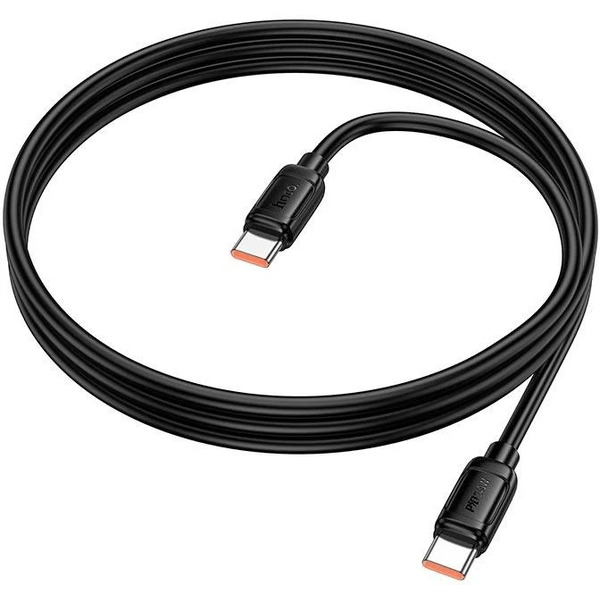 Кабель Hoco X115 Surpass USB-C to USB-C (черный)