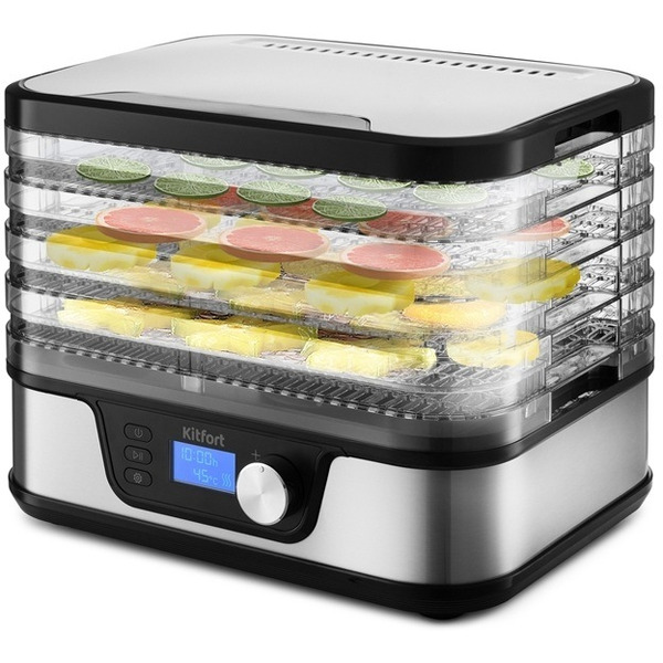 Сушилка для овощей и фруктов Kitfort KT-1918