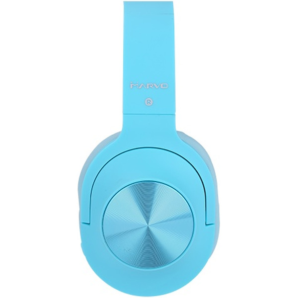 Наушники с микрофоном DA DM0045 (голубые)