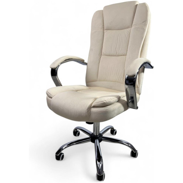 Кресло Calviano Bravo (бежевый велюр)