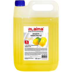 Мыло-крем жидкое LAIMA PROFESSIONAL Лимон 600190 5л
