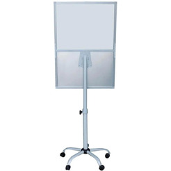 Флипчарт Silwerhof лак 70x100см на роликах белый