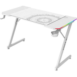 Стол компьютерный Zone51 Trine 120 RGB White Z51-T2R-WH
