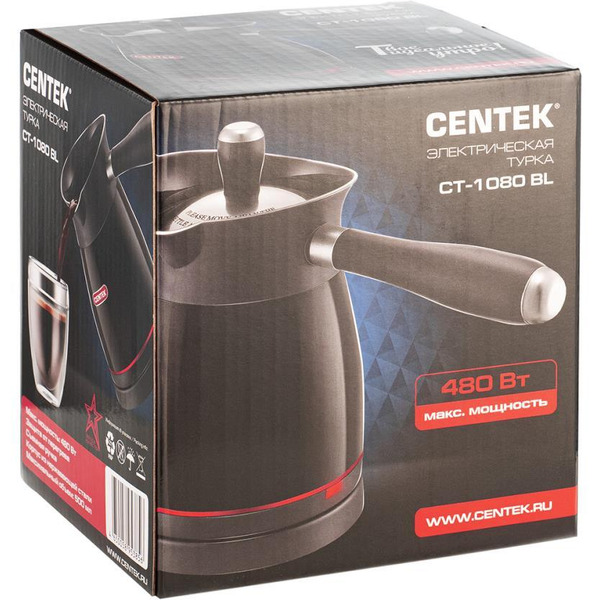 Электрическая турка CENTEK CT-1080 BL