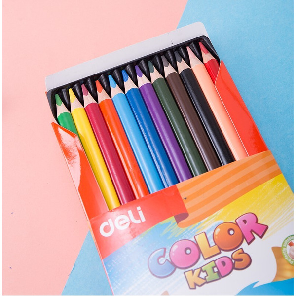 Карандаши цветные  DELI Jumbo kids C00600