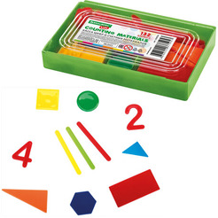 Касса цифр и счетных материалов BRAUBERG 106554