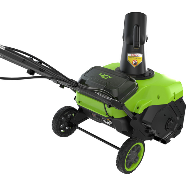 Снегоуборщик Greenworks GD40STX2 2603407UH (с 1-им АКБ)