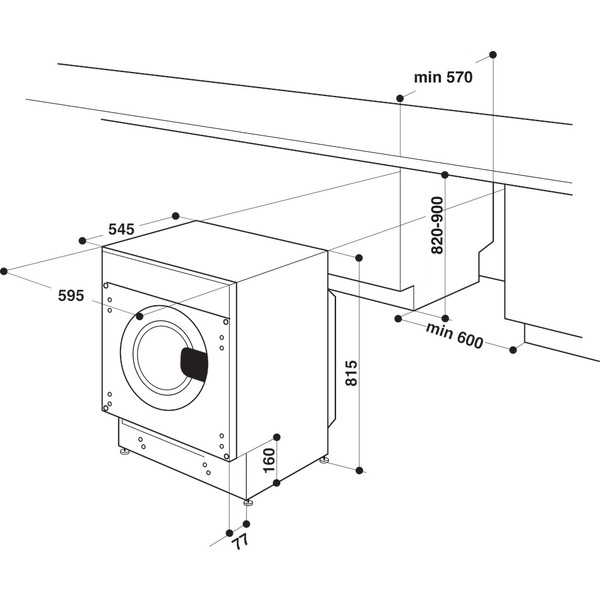 Отзывы о стирально-сушильной машине Whirlpool BI WDWG 961485 EU