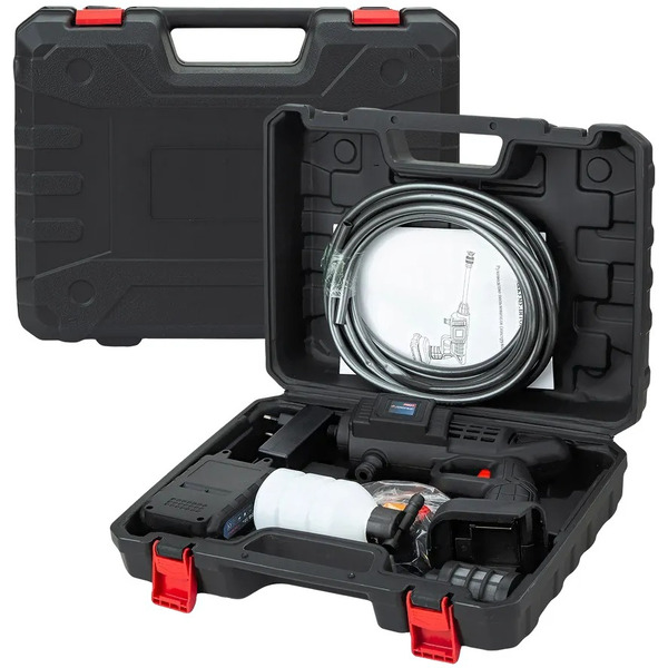 Мойка высокого давления Forsage F-PG001 (с 1-им АКБ, кейс)