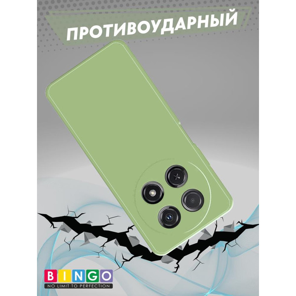 Бампер Bingo Liquid TPU для HUAWEI nova 12i/Enjoy 70 Pro Зеленый