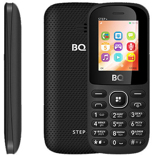 Телефон BQ-Mobile BQ-1807 Step+ (черный)