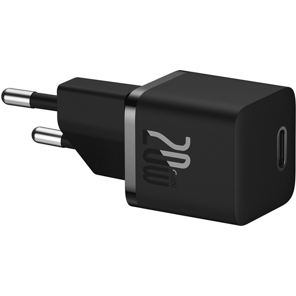 Сетевое зарядное Baseus GaN5 Fast Charger Mini 1C 20W CCGN050101 (черный)