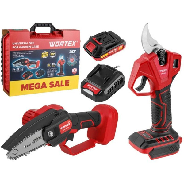 Цепная пила + секатор Wortex 1329851