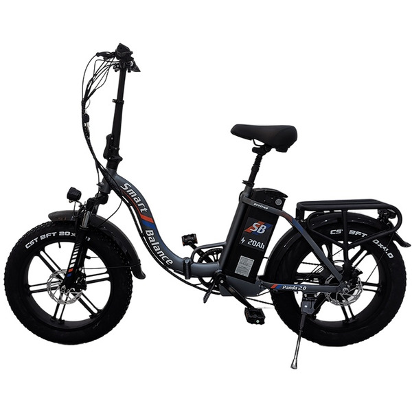 Электровелосипед Smart Balance Panda 20" (серый)