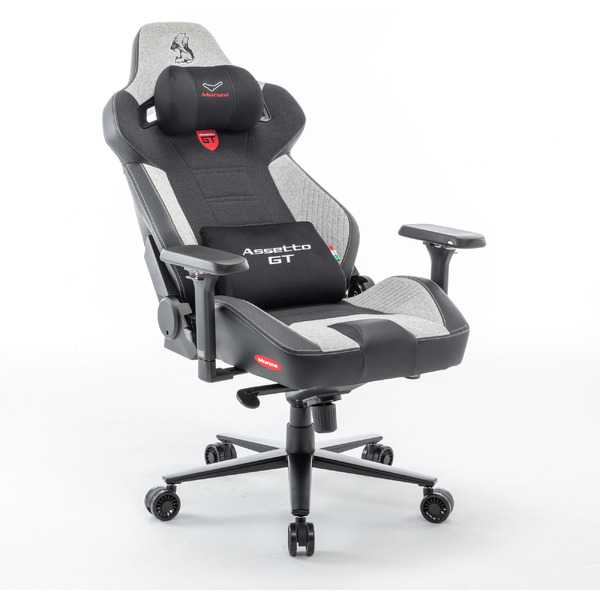 Кресло компьютерное EVOLUTION ASSETTO GT Monza Black-Grey
