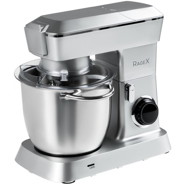 Кухонный комбайн RAGEX R112-900 (серебристый)
