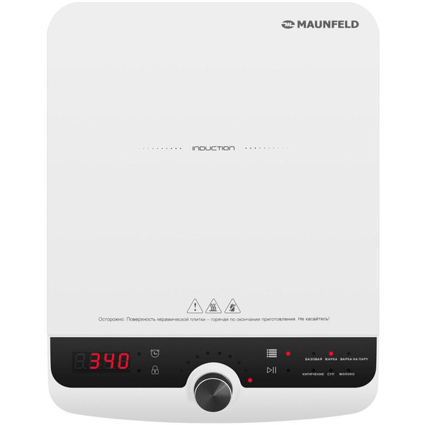 Настольная плита MAUNFELD EVI.M291-WH
