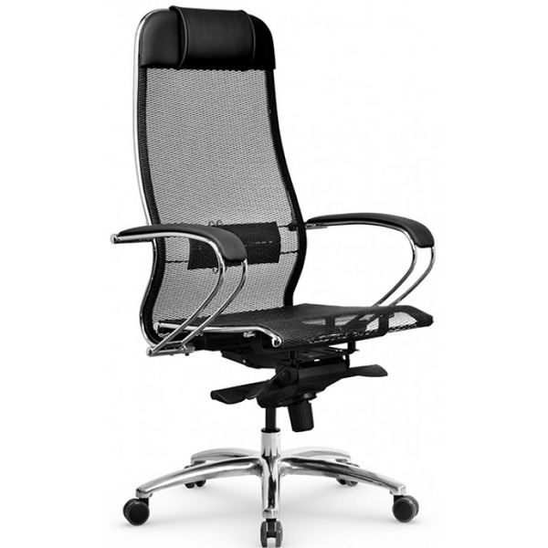 Кресло офисное МЕТТА Samurai S-1.04 черный