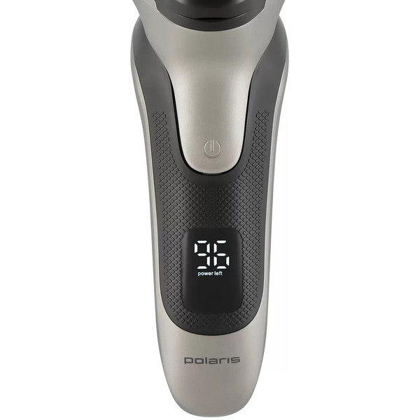 Бритва электрическая POLARIS PMR 0420R flex&float 4D PRO (черный/серебряный)