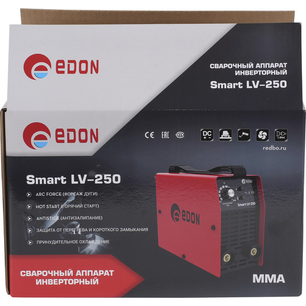 Сварочный аппарат инверторный EDON Smart LV-250