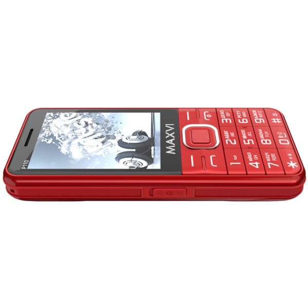 Кнопочный телефон Maxvi P110 (красный)