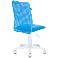 Кресло детское Бюрократ KD-9/WH/TW-55 (голубой/белый, TW-31/TW-55)