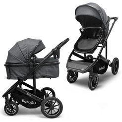 Универсальная коляска Bubago Dias BG 167-1 (3 в 1, серый)