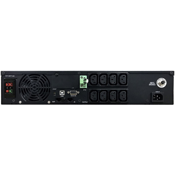 Источник бесперебойного питания Powercom Smart Rack&Tower SRT-1500A LCD