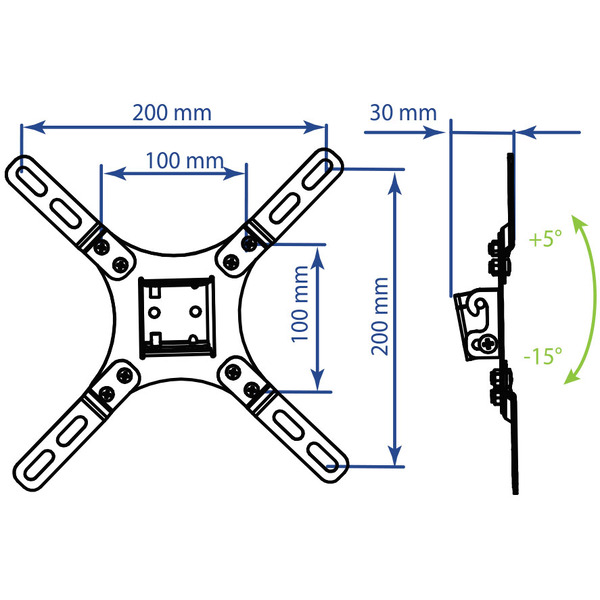 Кронштейн Kromax VEGA-8