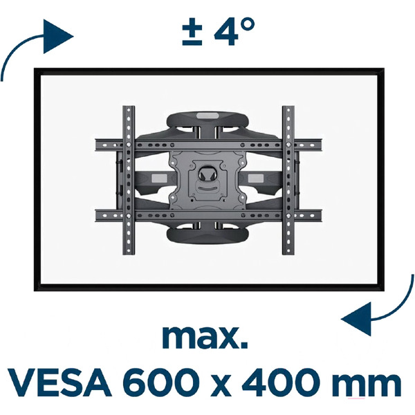 Кронштейн для телевизора Gembird WM-75ST-01