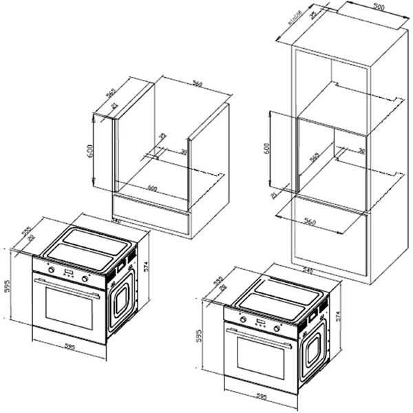 Духовой шкаф Hyundai HEO 6647 IX