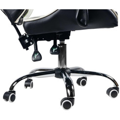 Игровое кресло Calviano Asti Ultimato (черный/белый/зеленый)