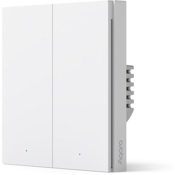 Выключатель Aqara Smart Wall Switch H1 WS-EUK04 (двухклавишный, c нейтралью)