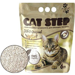 Наполнитель для туалета Cat Step Tofu Original 6 л